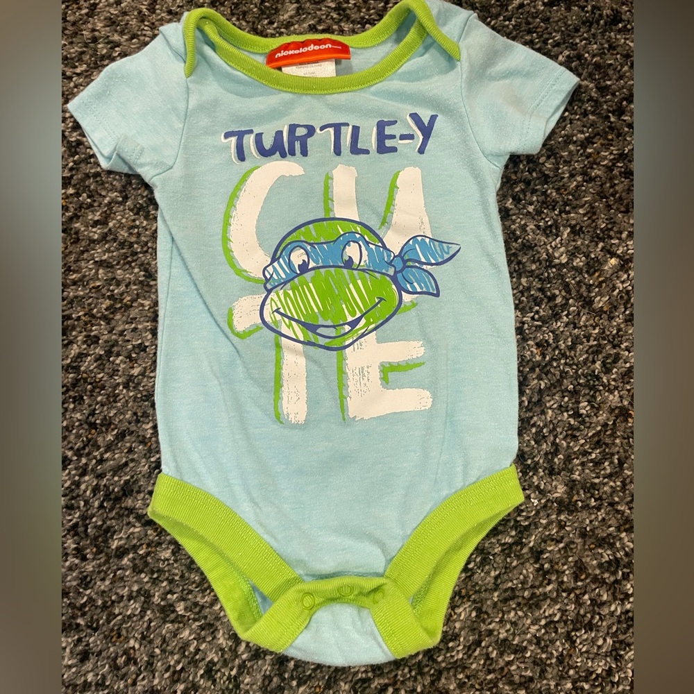 Teenage Mutant Ninja Turtles Leonardo Baby One Piece